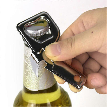 Multi-Purpose Can Opener with Knife, Beer Bottle Opener, Durable Iron V1263-JX-4923