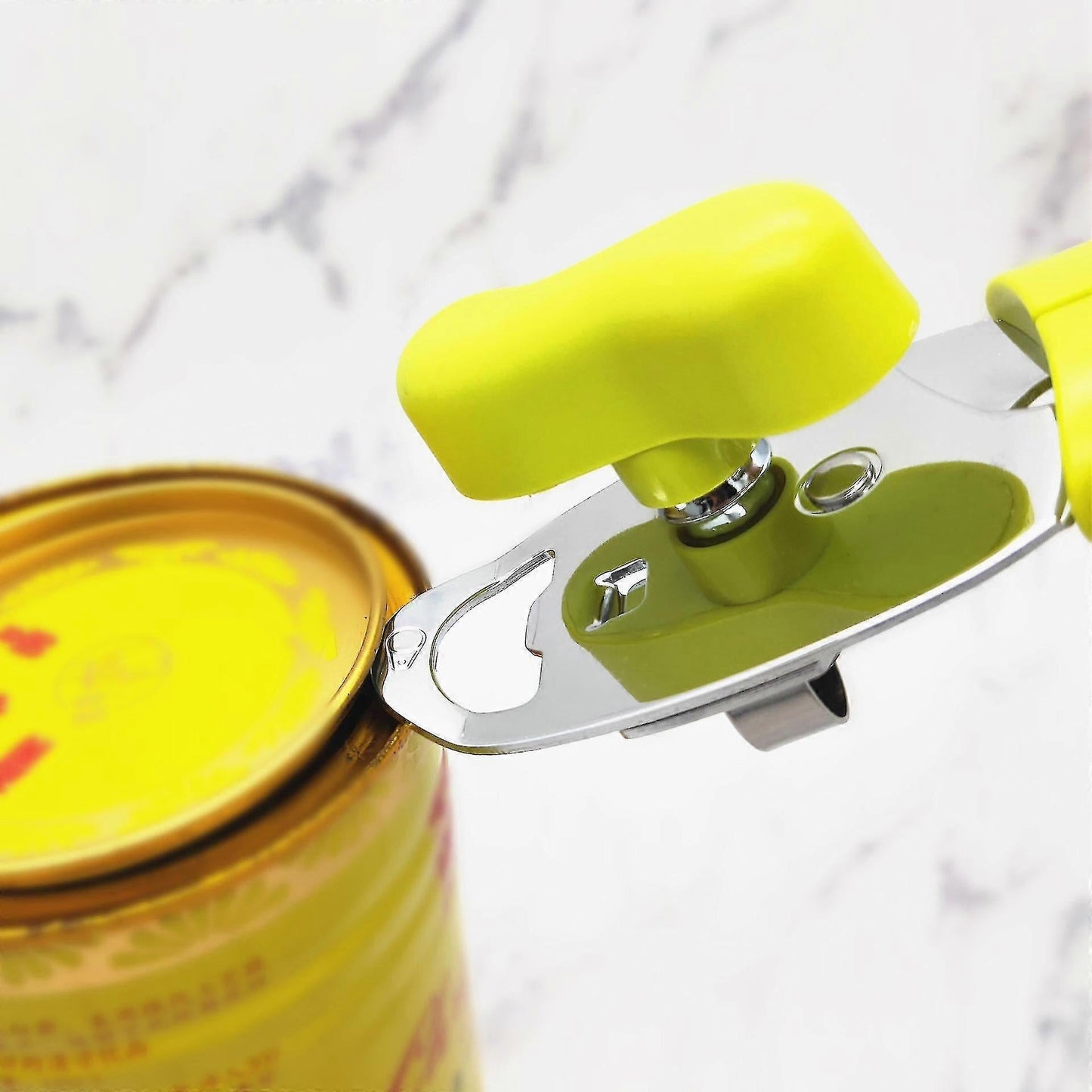 Manual Can Opener, Smooth Edge, Effort-Saving Knob Design V1263-JX-4926