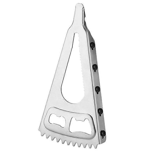 Stainless Steel Manual Can Opener, Labor-Saving, Multifunctional Design V1263-JX-4929