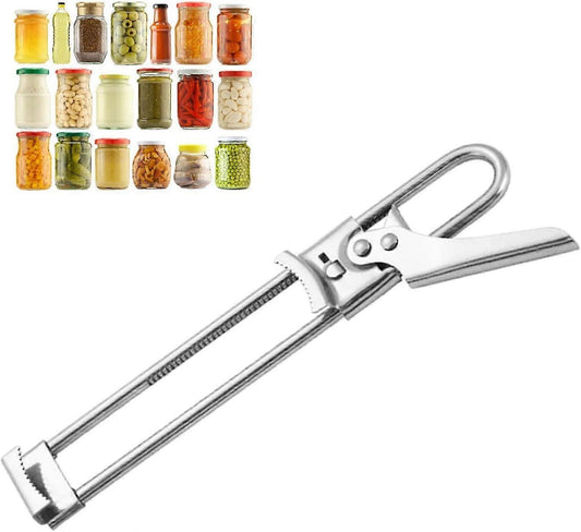 Adjustable Jar & Can Opener, Arthritis Friendly, Stainless Steel V1263-JX-4930