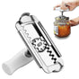 Adjustable Lid & Bottle Opener, Stainless Steel Kitchen Tool V1263-JX-4931