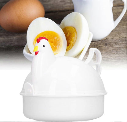 Animal Shaped Microwave Egg Cooker, Mini Egg Boiler for Household Cooking V1263-JX-4932