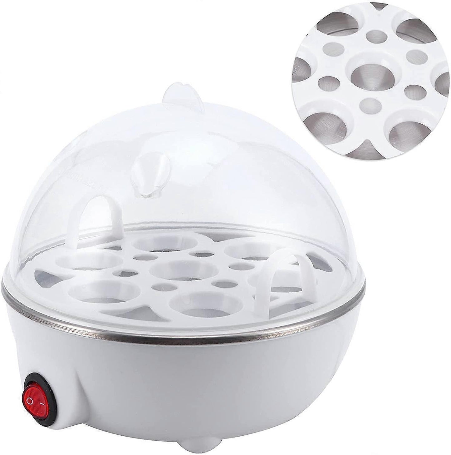 7-Egg Capacity Electric Rapid Egg Cooker, Mini Steamer V1263-JX-4934