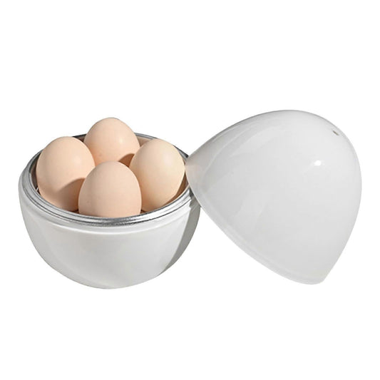 Microwave Egg Cooker, Quick 4-Egg Boiler for Hard or Soft Eggs V1263-JX-4935