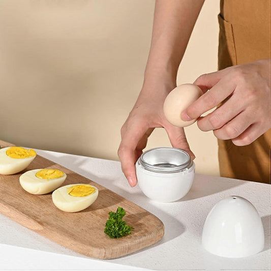 1/4 Egg Microwave Cooker with Lid, Quick Boiled Egg Maker V1263-JX-4937
