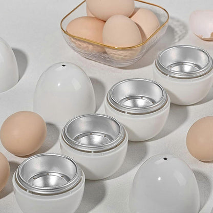 1/4 Egg Microwave Cooker with Lid, Quick Boiled Egg Maker V1263-JX-4937