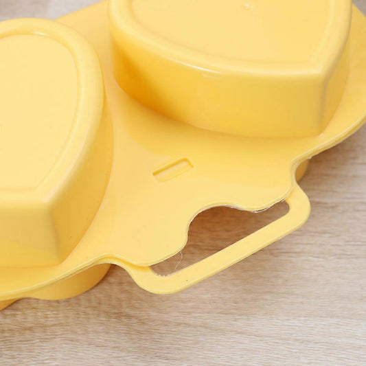 Mini Heart & Flower Shaped Egg Cooker, Microwave Steamer V1263-JX-4940