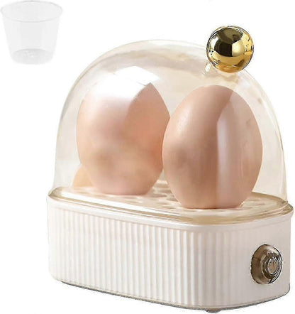 2-Egg Electric Egg Steamer, Compact Size for Home Use V1263-JX-4942
