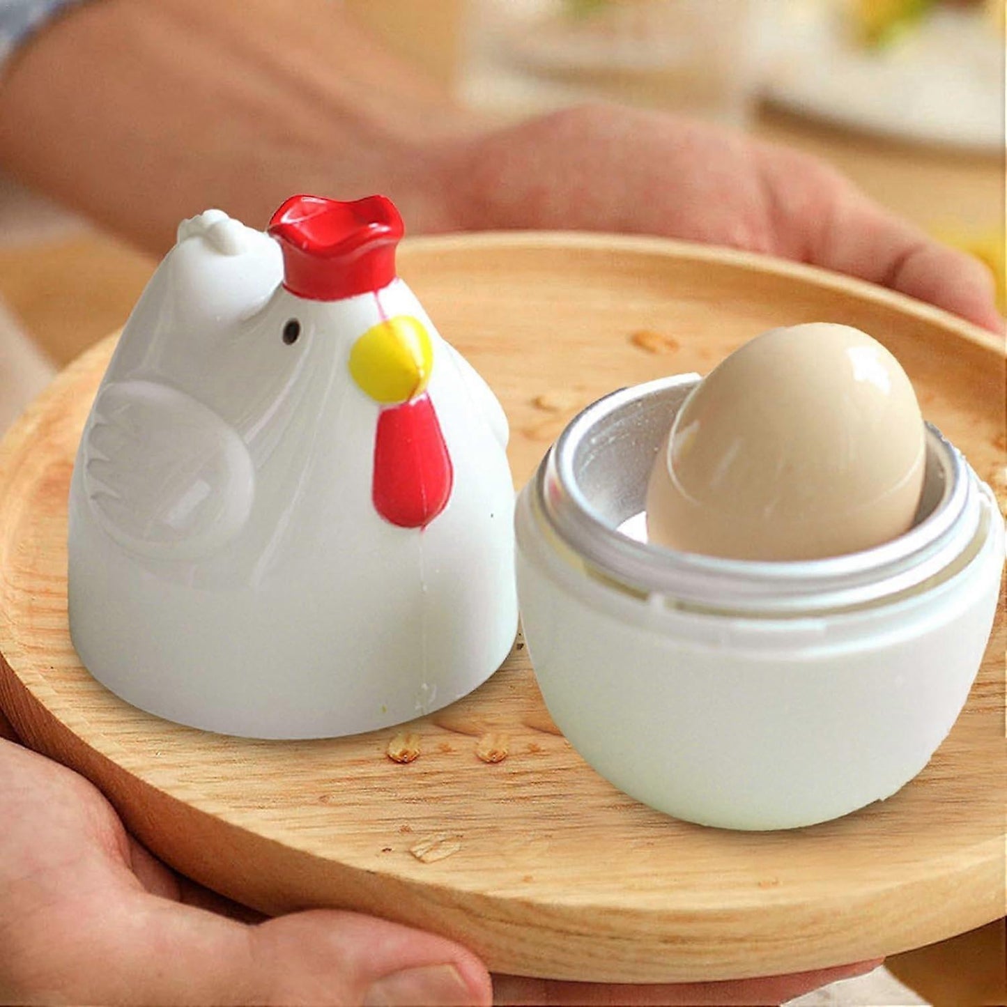 Animal Shaped Microwave Egg Cooker for Single Egg V1263-JX-4943