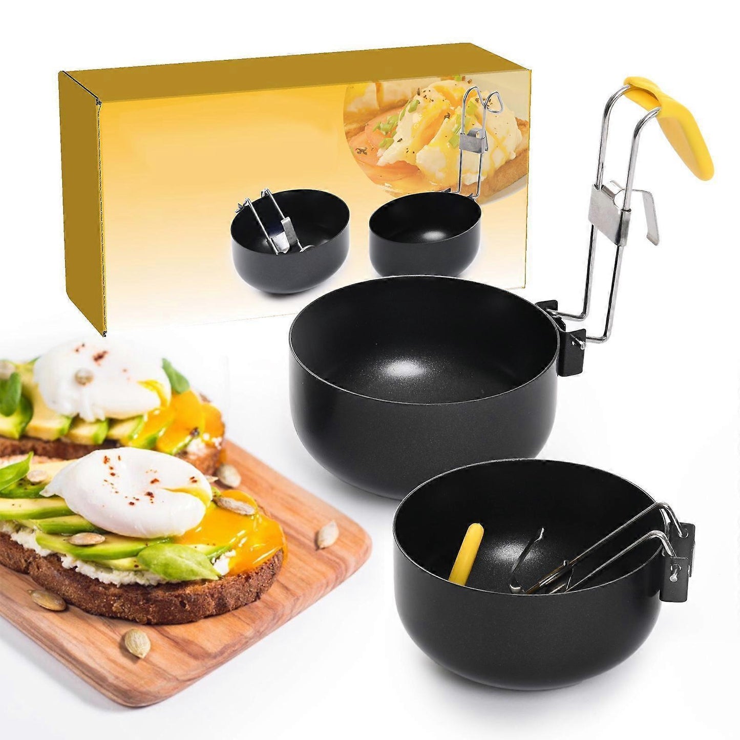 Poached Egg Cooker, Simple Breakfast Dining Tool V1263-JX-4951
