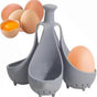 4-Slot Silicone Egg Cooker, Boiling or Poaching V1263-JX-4957