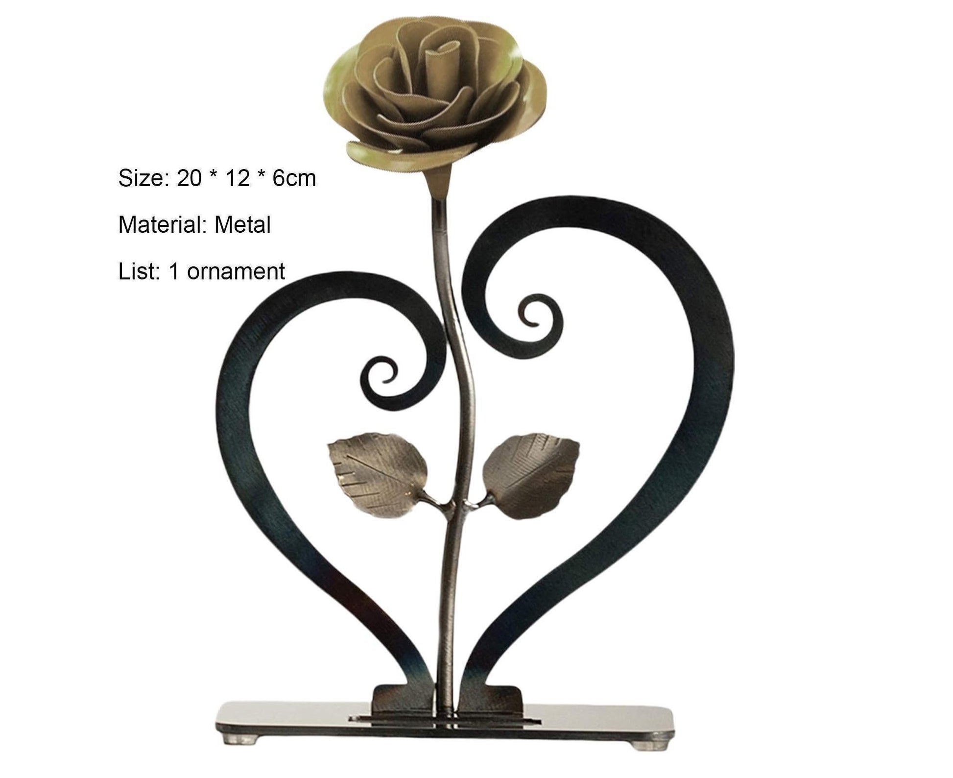 Desk Sculpture Decor-Yellow V1263-JX-496