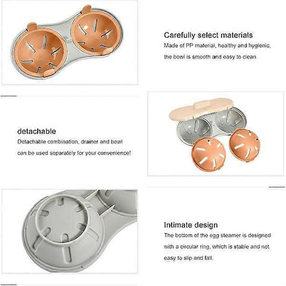 Microwave Fried Egg Cooking Tool for Kitchen Use V1263-JX-4961
