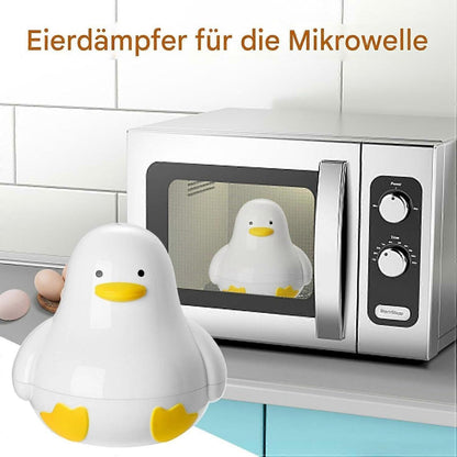 Duck Shape Microwave Egg Cooker, 4-Egg Capacity V1263-JX-4963