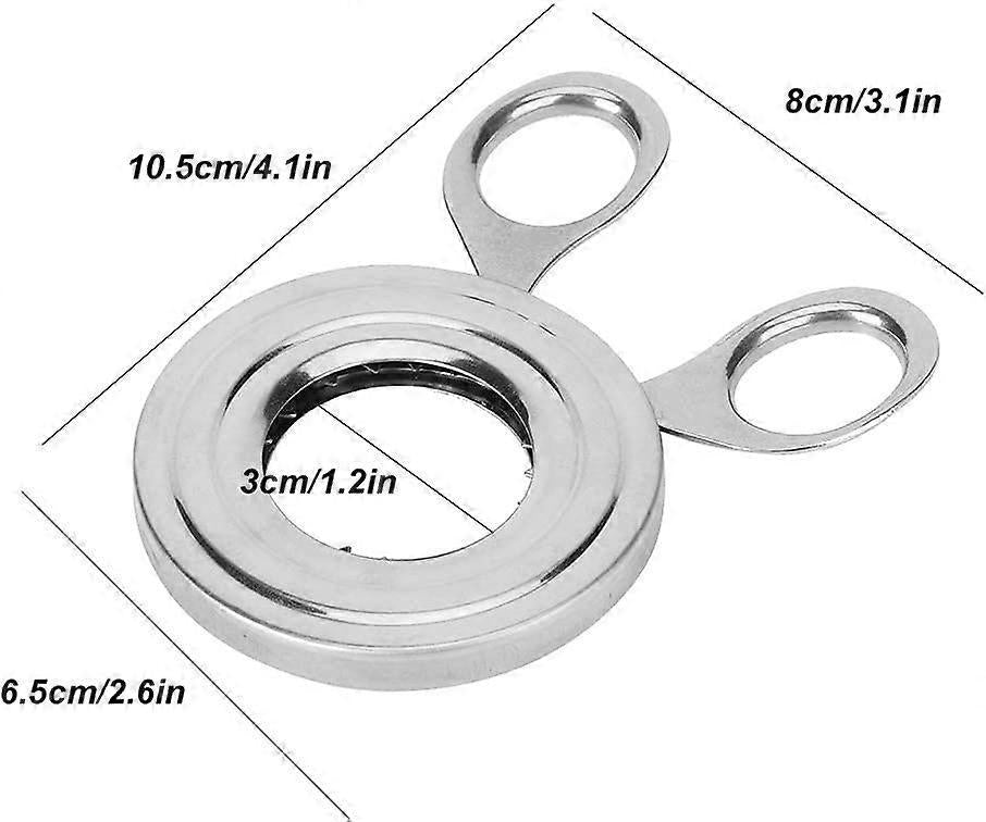 Stainless Steel Egg Beater, Opener, Cutter, Peeler Set V1263-JX-4966