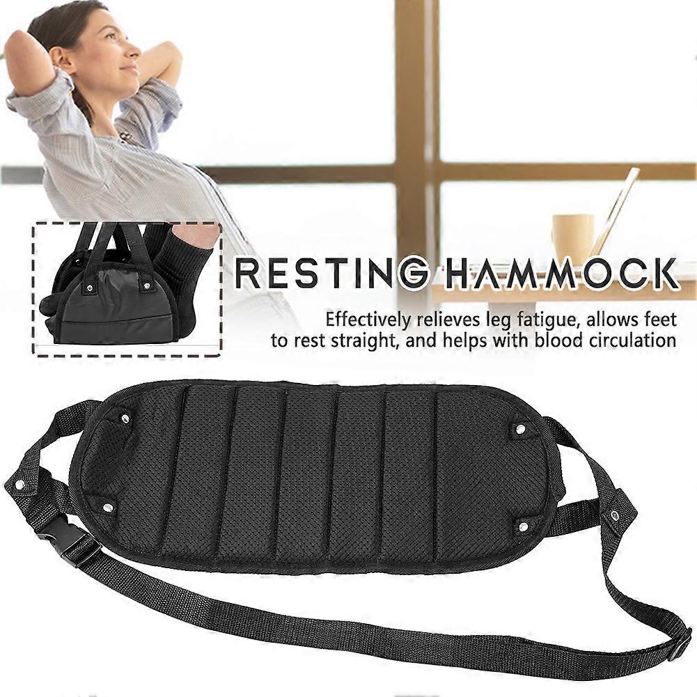 Hangable Travel Foot Hammock, Lightweight Portable Leg Rest V1263-JX-4967