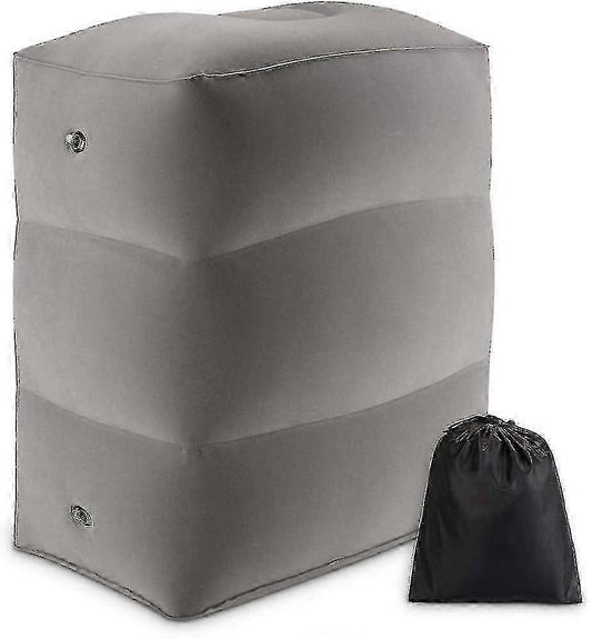 Inflatable Leg & Foot Rest Pillow for Travel, Adjustable Cushion V1263-JX-4968
