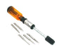 1 Set Screwdrivers Demountable High Precision Metal Hand Pressing Nut Drivers Hand Tools-Yellow V1263-JX-497