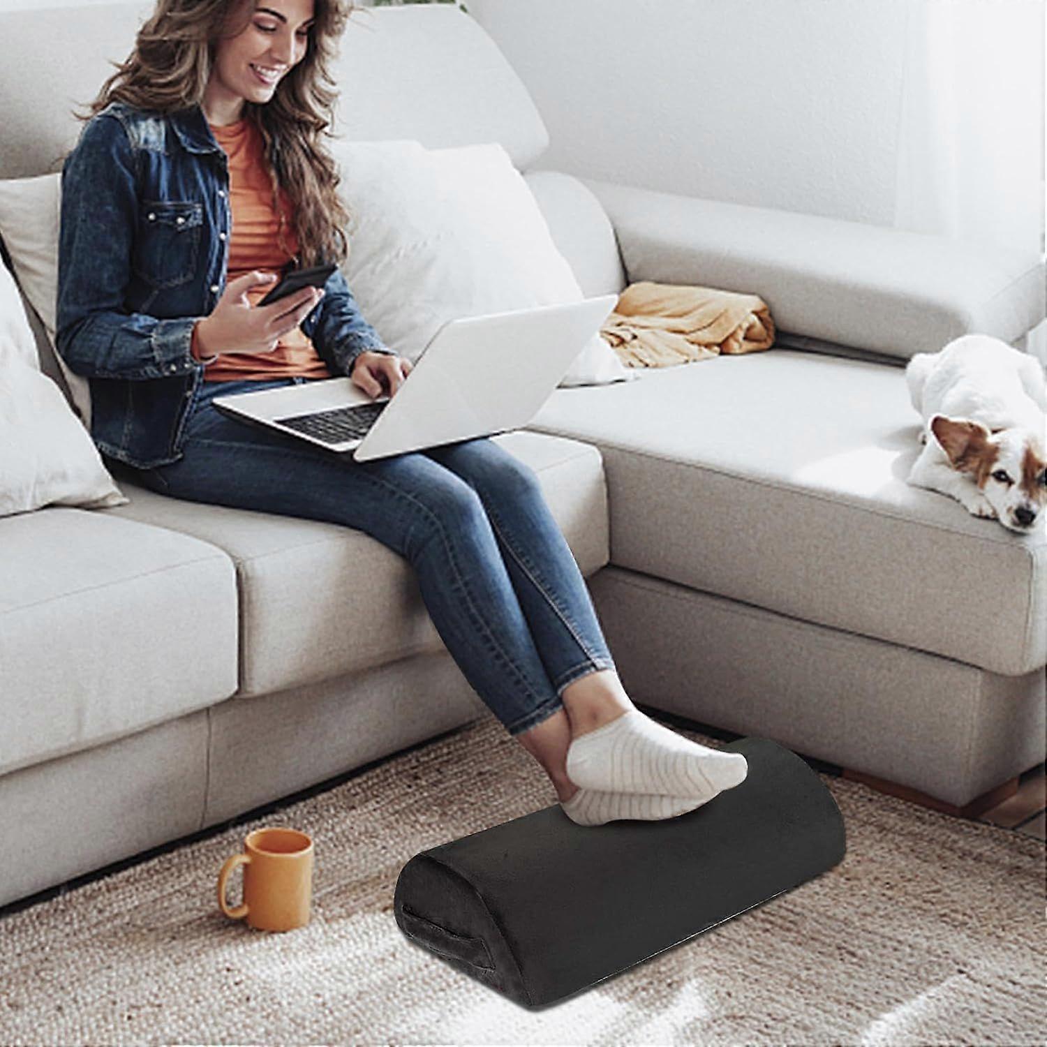 Ergonomic Foam Foot Rest Pillow, Soft Desk Leg Support V1263-JX-4971