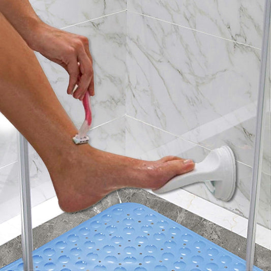 Suction Cup Shower Foot Rest Support, White V1263-JX-4972