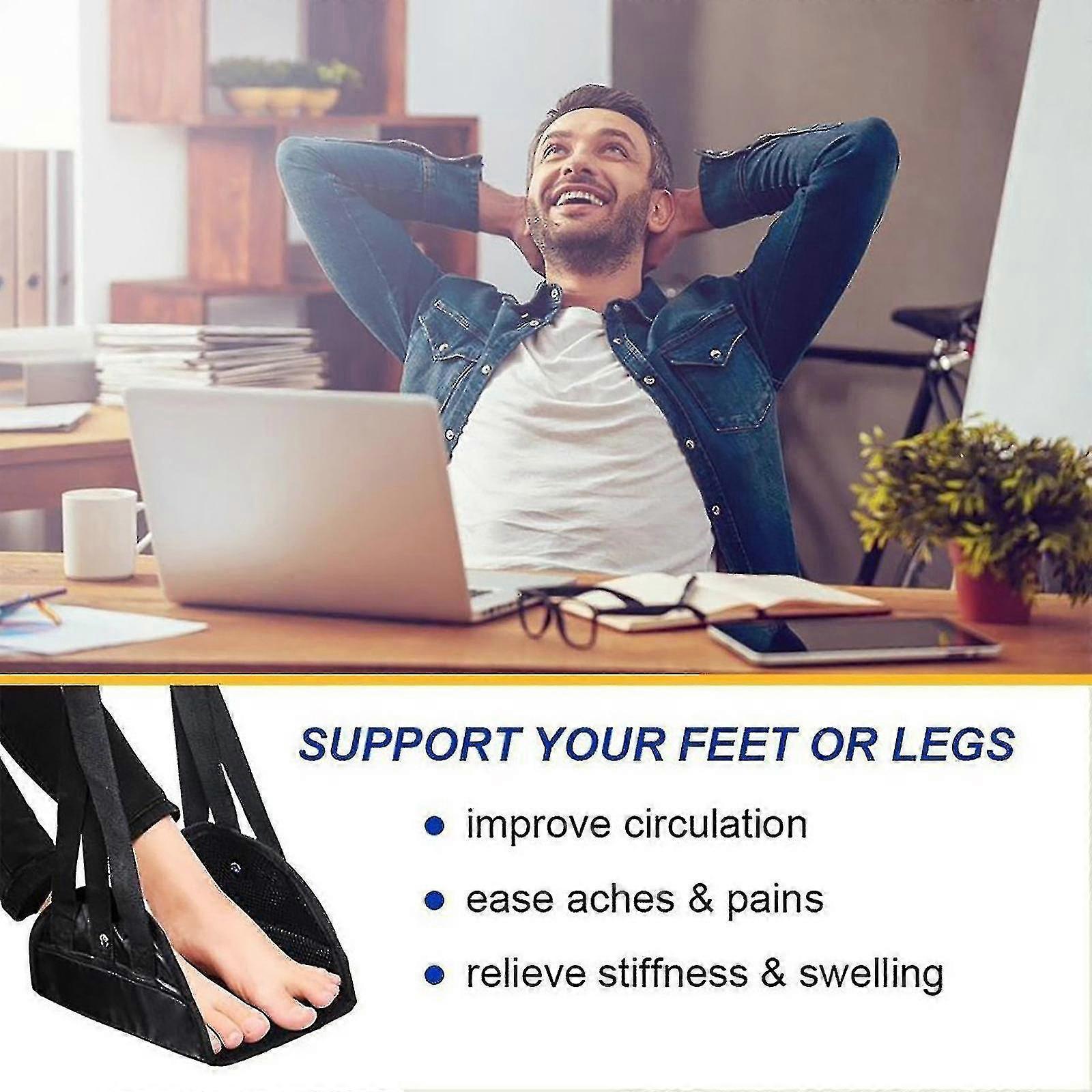 Outdoor & Airplane Travel Foot Rest Bed, High Iron Foot Board V1263-JX-4975