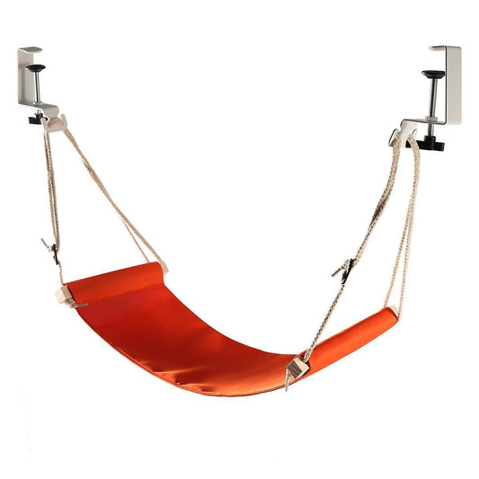 Adjustable Desk Foot Hammock with Strap, Office/Travel Use V1263-JX-4985