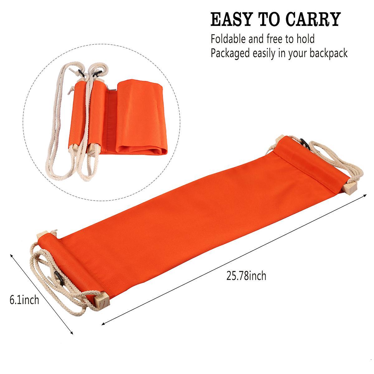 Adjustable Desk Foot Hammock with Strap, Office/Travel Use V1263-JX-4985