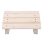 Wooden Tilted Desk/Bathroom Foot Rest Stool, 30*20*11cm V1263-JX-4987