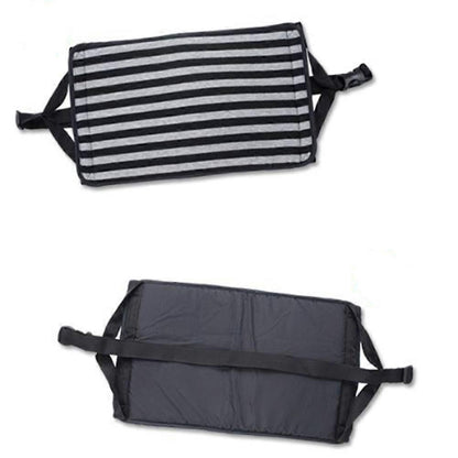 Black Plane Travel Foot Rest, 39*23cm, 1pc V1263-JX-4989