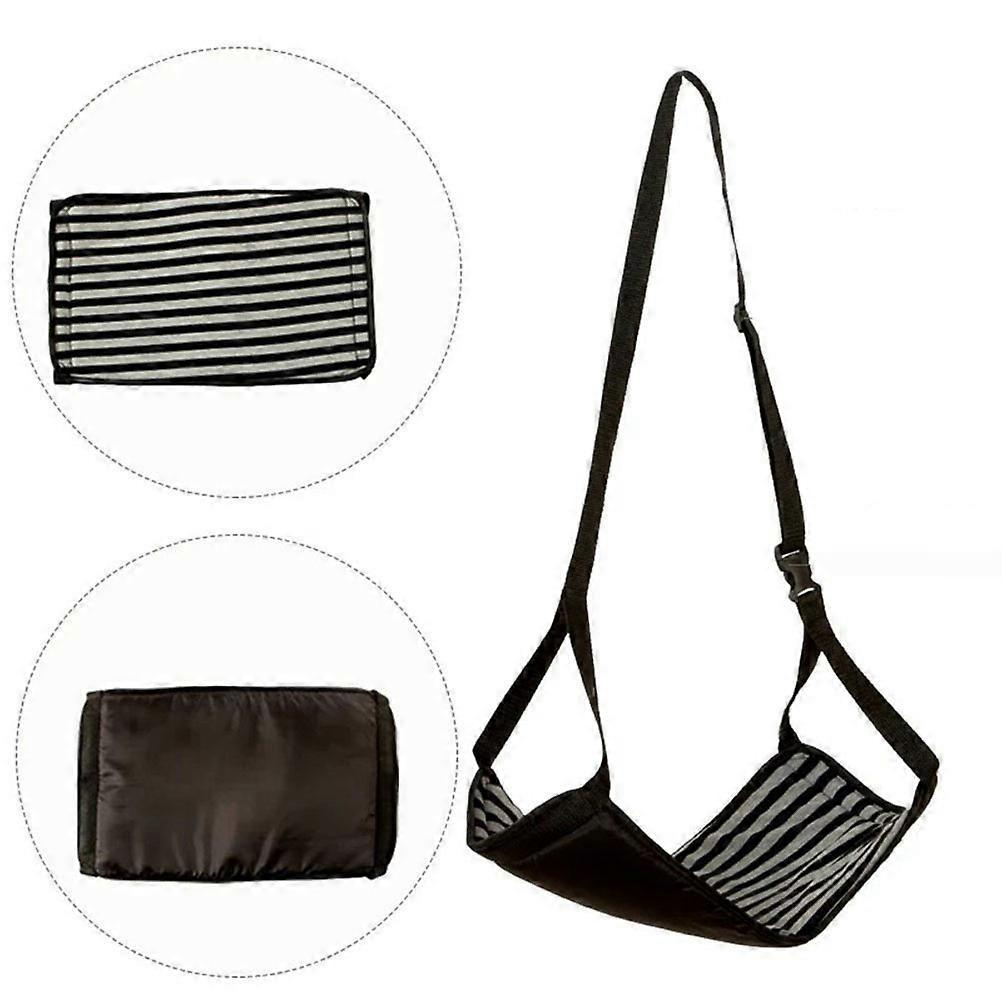 Black Plane Travel Foot Rest, 39*23cm, 1pc V1263-JX-4989