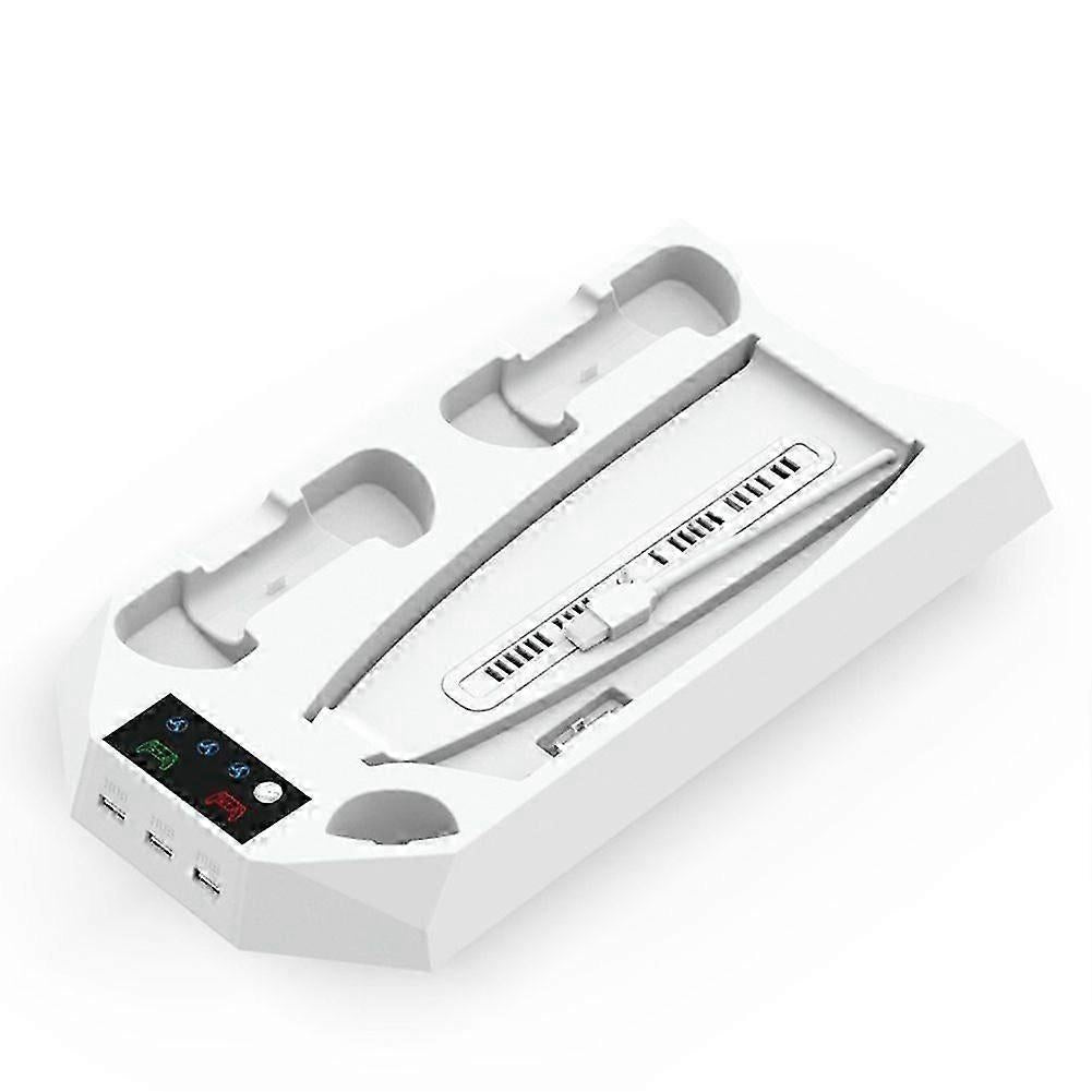 Bracket with Cooling & Dual Controller Charging Station for Gaming Fan Speed V1263-JX-4990