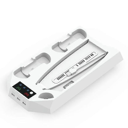 Bracket with Cooling & Dual Controller Charging Station for Gaming Fan Speed V1263-JX-4990