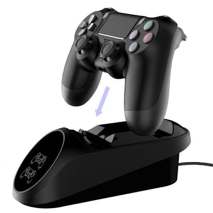 DualShock Controller USB Charging Dock for PS4/PS4 Slim/PS4 Pro V1263-JX-4991