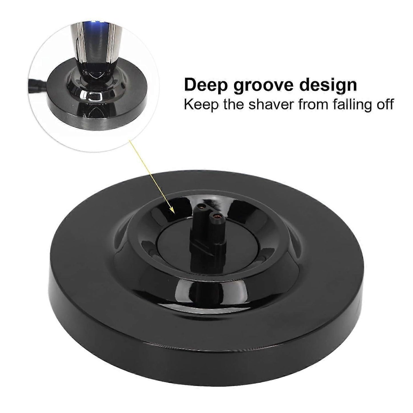 Universal Electric Shaver Charging Station, Black V1263-JX-5001