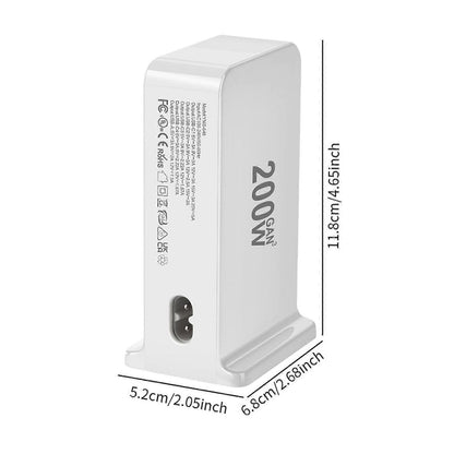 200W USB-C Desktop Charging Station for Home & Office V1263-JX-5004