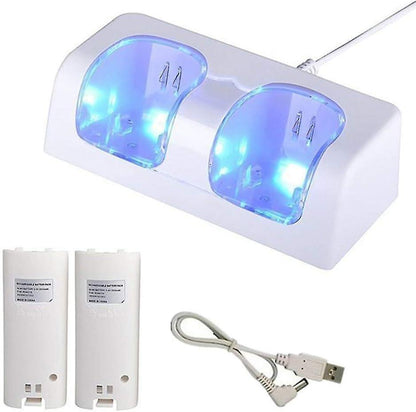 Dual Charging Dock for Nintendo Wii Remote & Gamepad V1263-JX-5008