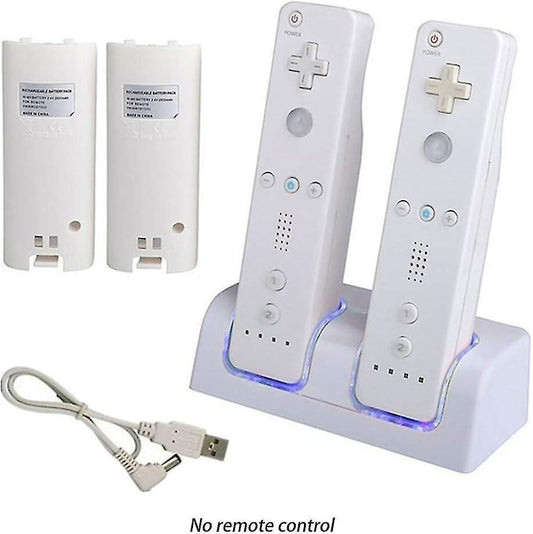 Dual Charging Dock for Nintendo Wii Remote & Gamepad V1263-JX-5008
