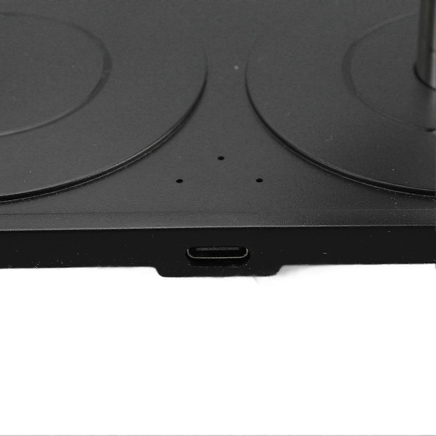 3-in-1 Charging Station for Phone, Watch & Earbuds, Black V1263-JX-5013