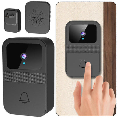 Smart Wireless Video Doorbell, Two-Way Audio, Rechargeable V1263-JX-5016