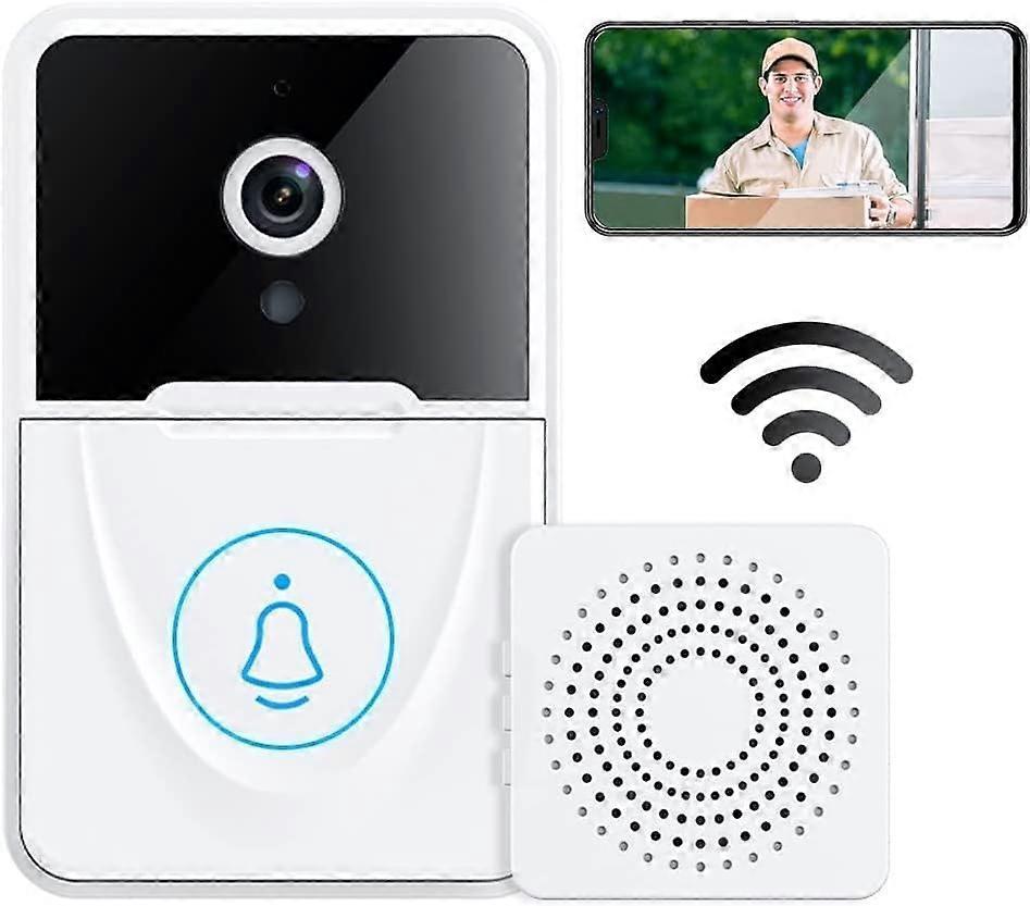 Wireless WiFi Video Doorbell with Camera V1263-JX-5017