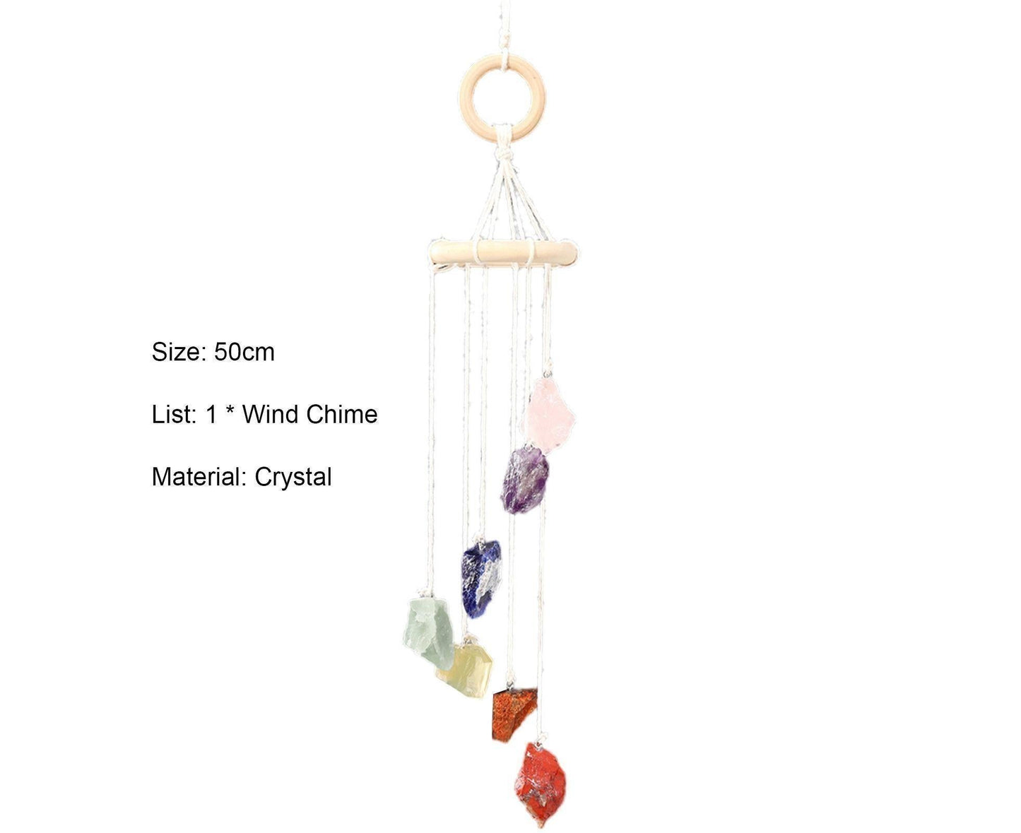 Faux Crystal Pendant Garden Decoration-Multicolor V1263-JX-503