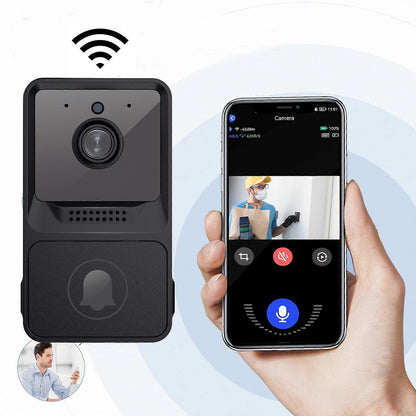 Wireless Doorbell Camera, WiFi Video Doorbell with Two-Way Audio V1263-JX-5032