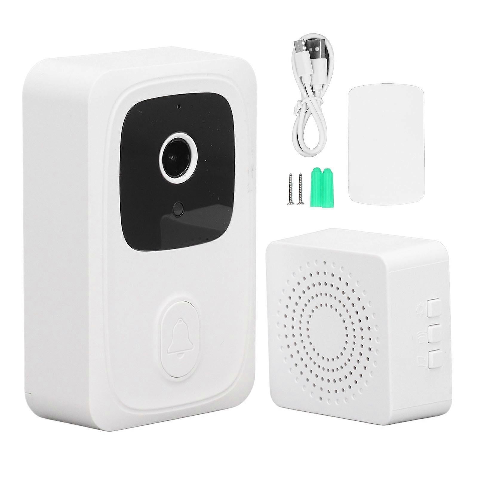 Wireless HD Smart Video Doorbell Security Camera, WiFi Remote V1263-JX-5033
