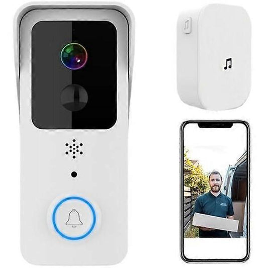 T32-1080P Wireless Video Doorbell with Indoor Chime, Macaron Color V1263-JX-5038