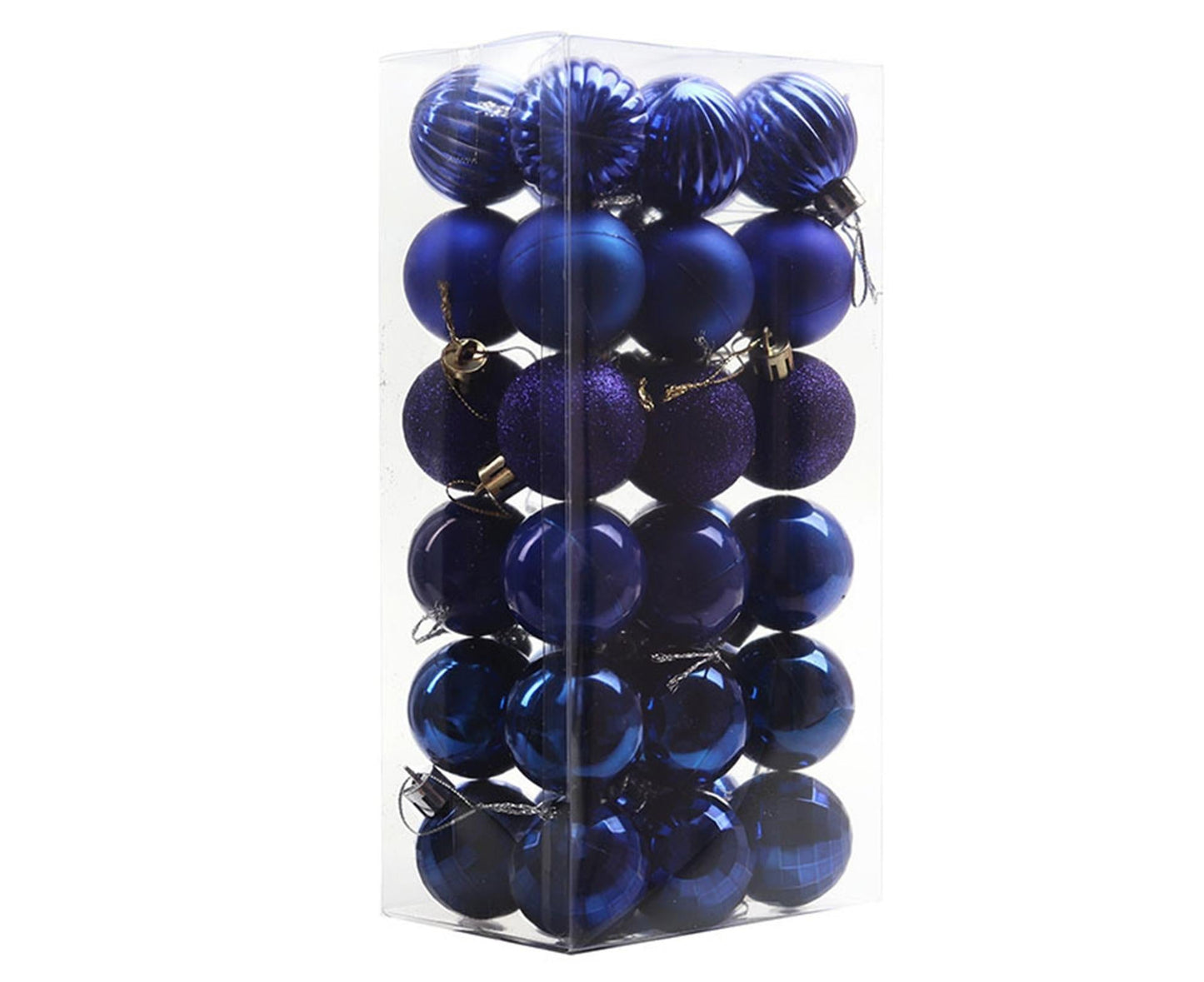 36Pcs 4cm Xmas Party Decor-Royal Blue V1263-JX-504