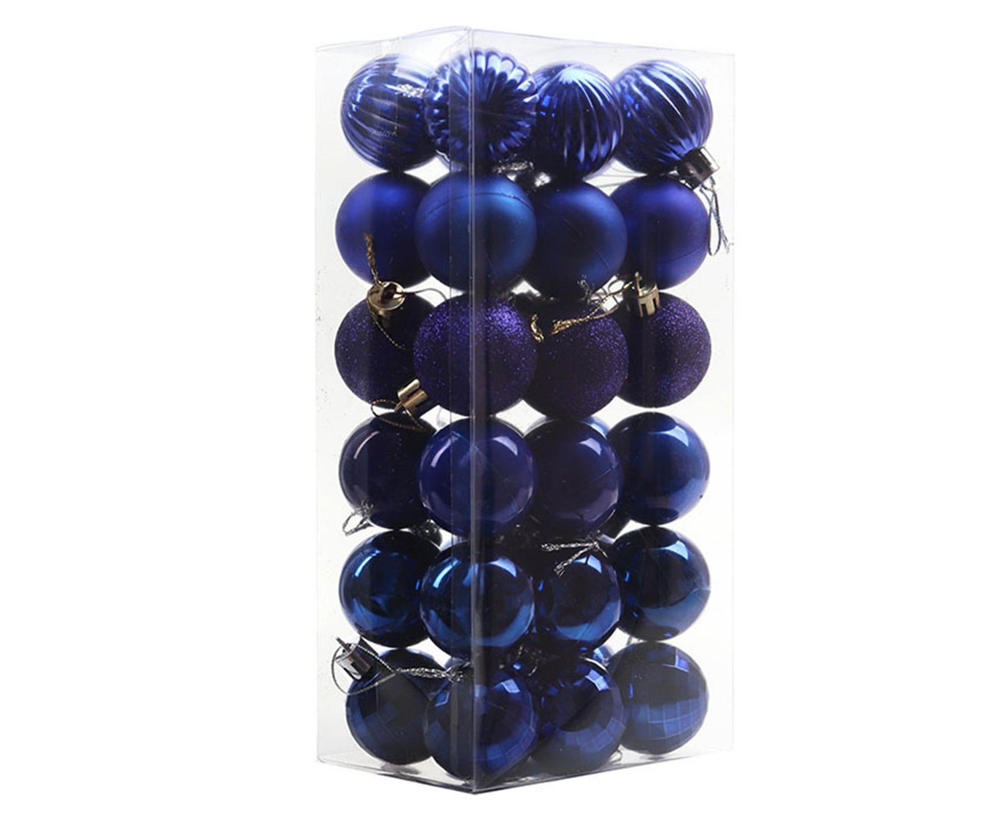 36Pcs 4cm Xmas Party Decor-Royal Blue V1263-JX-504