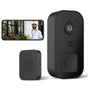 Wireless Video Doorbell Camera, 2.4GHz WiFi, Black V1263-JX-5056