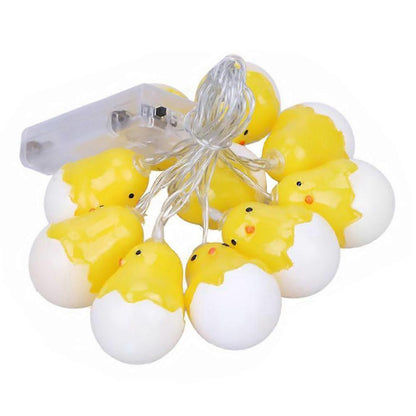 Easter Eggshell LED String Lights, 1.5m Practical Easter Decor Light V1263-JX-5064