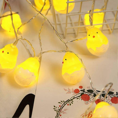 Easter Eggshell LED String Lights, 1.5m Practical Easter Decor Light V1263-JX-5064