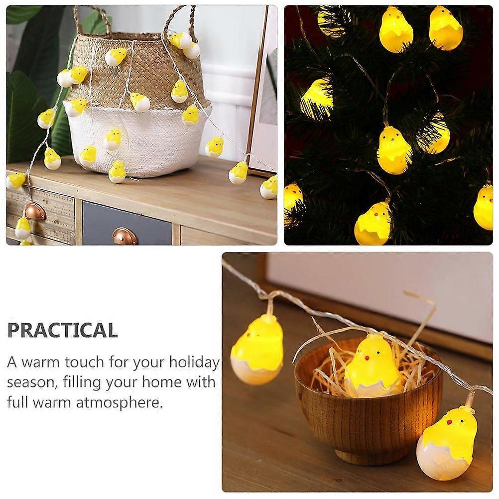 Easter Eggshell LED String Lights, 1.5m Practical Easter Decor Light V1263-JX-5064
